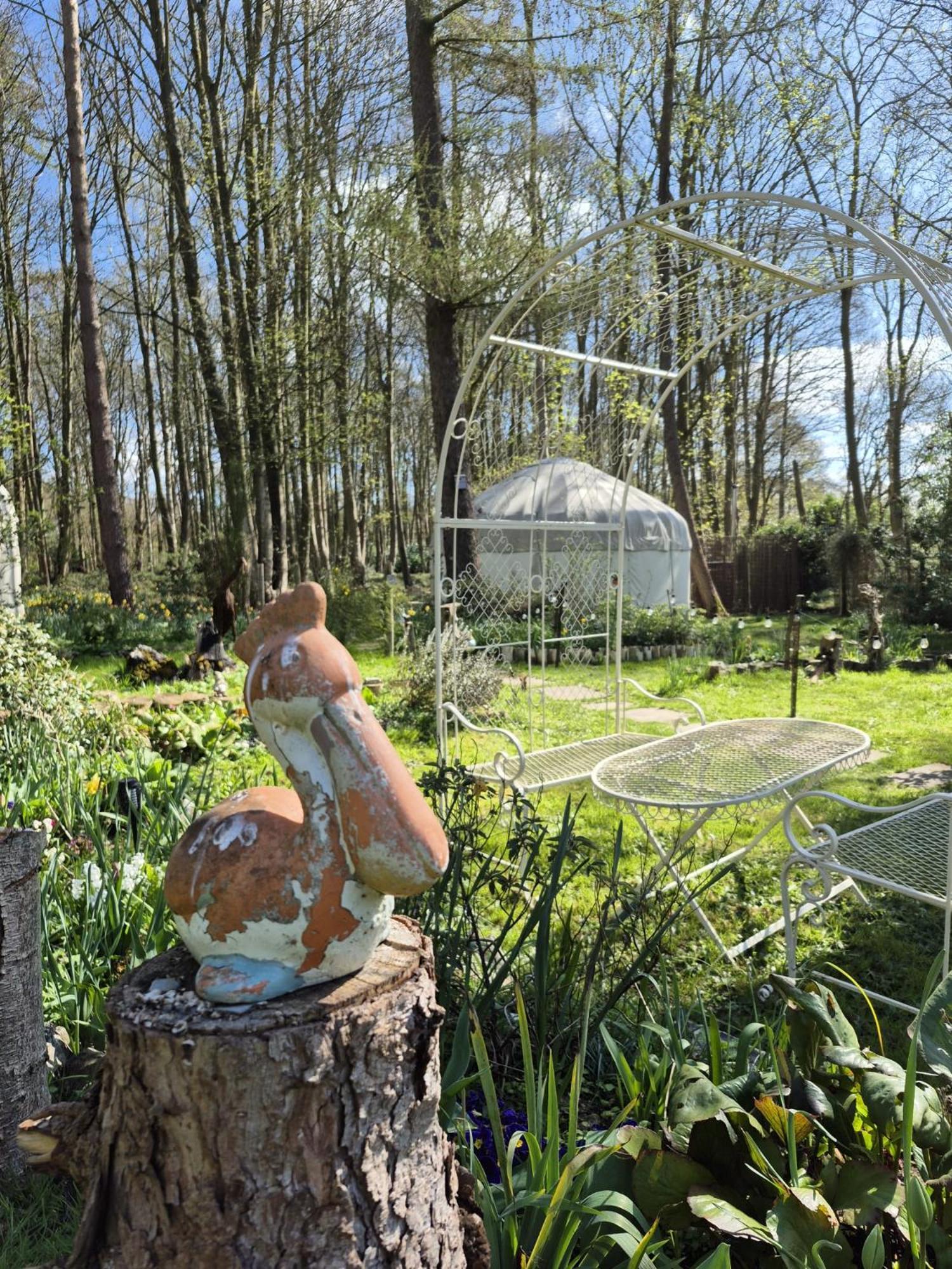 Gingerbread Cottage Yurts Dereham Extérieur photo